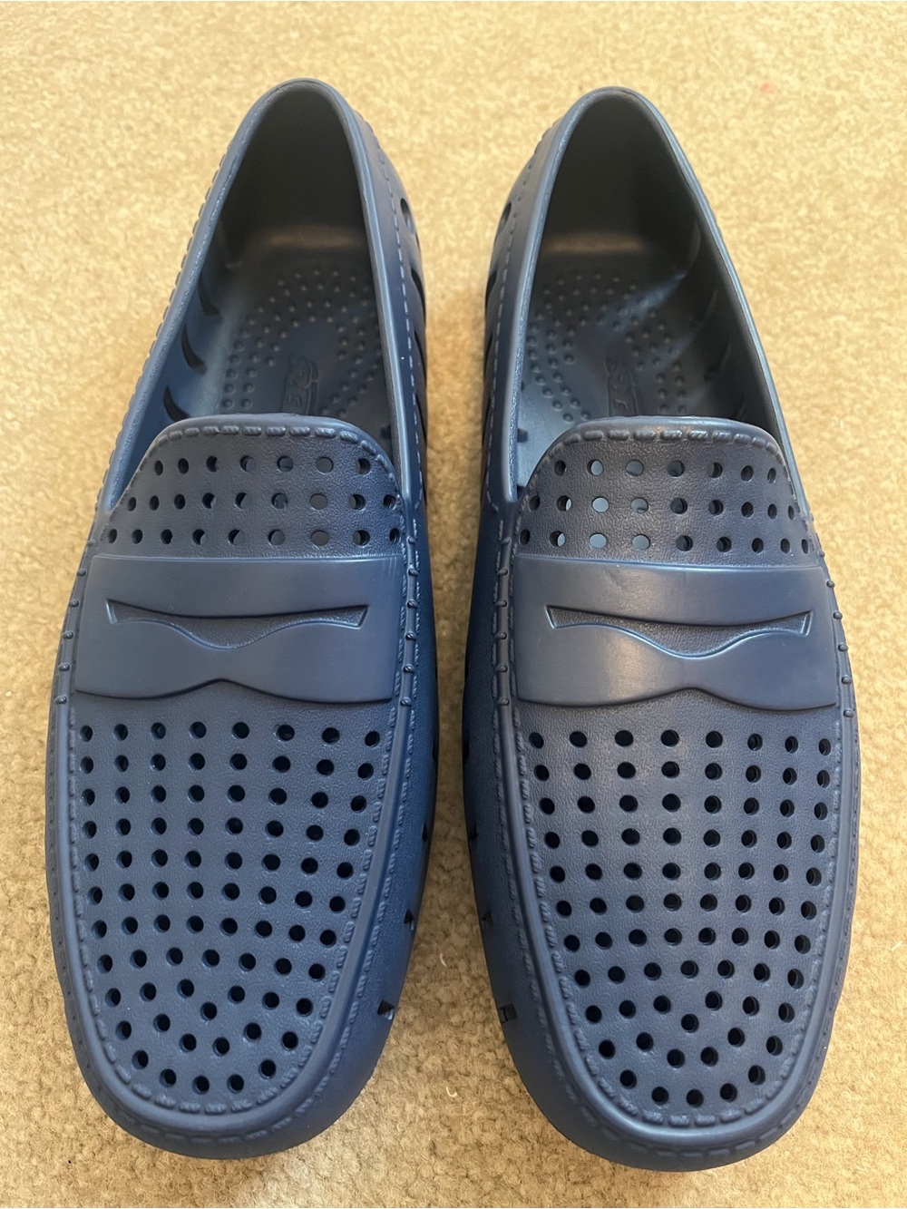Floafers Country Club Driver Loafers Men’s 9 Navy Waterproof  Golf Boat Shoes